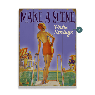 Make a Scene - Wood & Metal Wall Art Wood & Metal Wall Art Meissenburg Designs Wood 9" x 12"