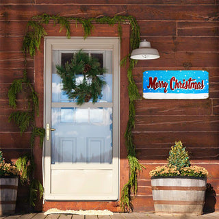 Merry Snowy Christmas: Generic - Wood & Metal Wall Art Wood & Metal Wall Art Marty Mummert Studio