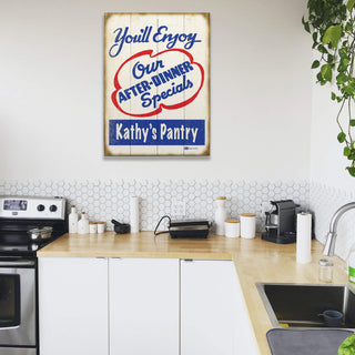 After Dinner Specials - Wood & Metal Wall Art Wood & Metal Wall Art Marty Mummert Studio