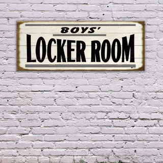 Locker Room - Wood & Metal Wall Art Wood & Metal Wall Art Marty Mummert Studio