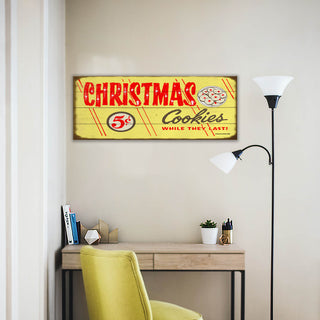 Christmas Cookies- Wood & Metal Wall Art Wood & Metal Wall Art Marty Mummert Studio