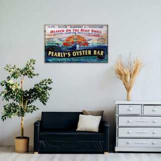 Pearly's Oyster Bar - Wood & Metal Wall Art Wood & Metal Wall Art Out West Design
