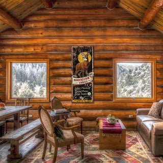 Harrison's Lodge - Wood & Metal Wall Art Wood & Metal Wall Art Out West Design
