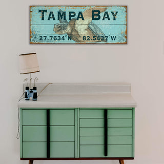 Sea Turtle Latitude - Wood & Metal Wall Art Wood & Metal Wall Art Out West Design