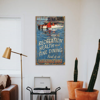 Find It at the Lodge - Wood & Metal Wall Art Wood & Metal Wall Art Out West Design