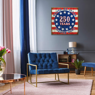 United We Stand – 250 Years Forever More - Wood & Metal Wall Art Wood & Metal Wall Art Out West Design