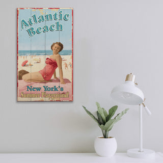 Atlantic Beach - Wood & Metal Wall Art Wood & Metal Wall Art Out West Design