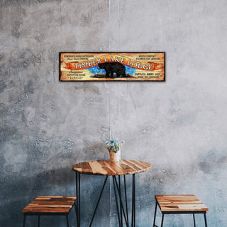 Timber Lake Lodge - Wood & Metal Wall Art Wood & Metal Wall Art Out West Design