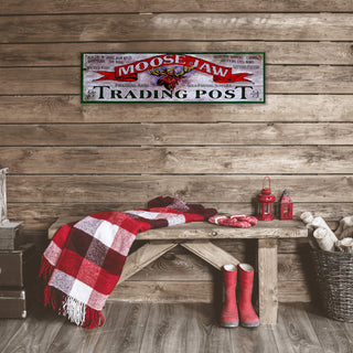 Moose Jaw Trading Post - Wood & Metal Wall Art Wood & Metal Wall Art Out West Design