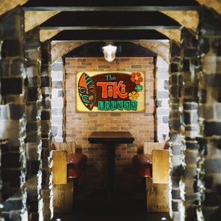 Tropical Tiki Lounge: Generic - Wood & Metal Wall Art Wood & Metal Wall Art Meissenburg Designs