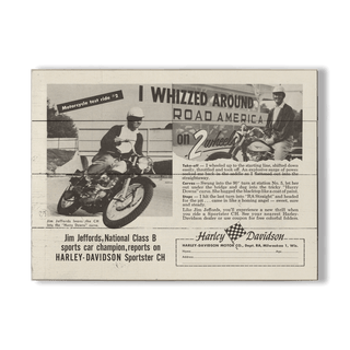 [RA] Whizzed Around Road America - Wood & Metal Wall Art Wood & Metal Wall Art Road America Wood 12" x 9"