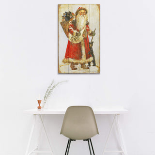Saint Nicholas and The Cubs: Generic - Wood & Metal Wall Art Wood & Metal Wall Art Marilynn Dwyer Mason