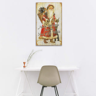 Saint Nicholas and The Cubs: Personalized - Wood & Metal Wall Art Wood & Metal Wall Art Marilynn Dwyer Mason