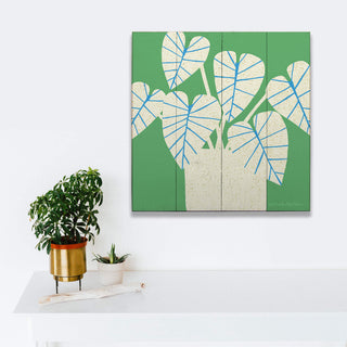 Gloriosum Houseplant - Wood & Metal Wall Art Wood & Metal Wall Art Sarah Golden