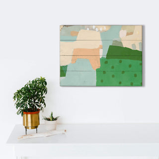 Abstract Hills - Wood & Metal Wall Art Wood & Metal Wall Art Sarah Golden