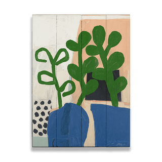 Good Afternoon - Wood & Metal Wall Art Wood & Metal Wall Art Sarah Golden Wood 9" x 12"