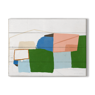 Structures - Wood & Metal Wall Art Wood & Metal Wall Art Sarah Golden Wood 12" x 9"