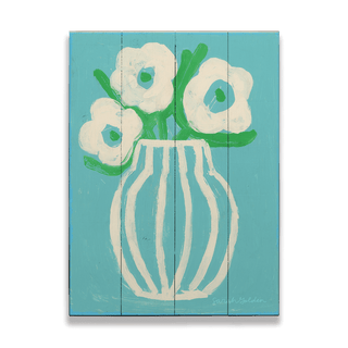 Well Being Bouquet - Wood & Metal Wall Art Wood & Metal Wall Art Sarah Golden Wood 9" x 12"