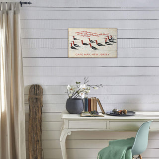 Beachcombers - Wood & Metal Wall Art Wood & Metal Wall Art Shelle Lindholm