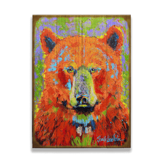 Blaze - Wood & Metal Wall Art Wood & Metal Wall Art Shelle Lindholm