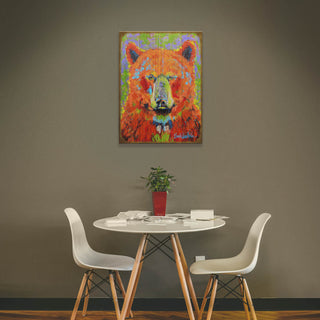 Blaze - Wood & Metal Wall Art Wood & Metal Wall Art Shelle Lindholm