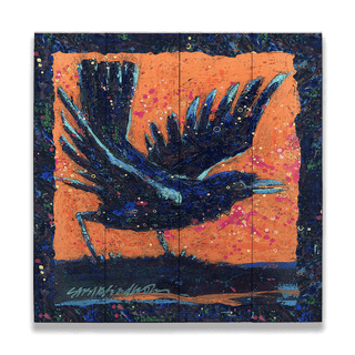 Dream Catcher - Wood & Metal Wall Art Wood & Metal Wall Art Shelle Lindholm Wood 10.5" x 10.5"