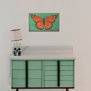 Monarch Butterfly - Wood & Metal Wall Art Wood & Metal Wall Art Shelle Lindholm