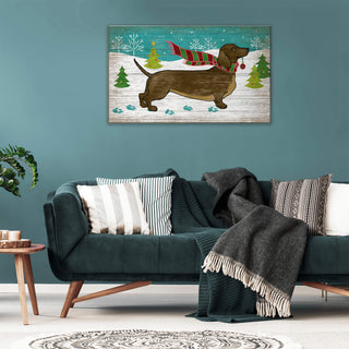 Dachshund Wonderland - Wood & Metal Wall Art Wood & Metal Wall Art Suzanne Nicoll