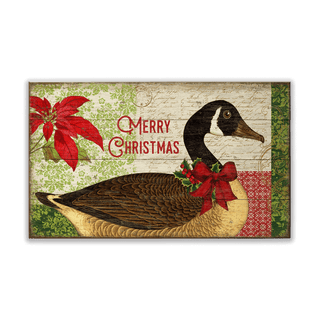 Christmas Goose - Wood & Metal Wall Art Wood & Metal Wall Art Suzanne Nicoll