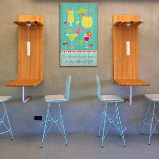 Happy Hour: Generic - Wood & Metal Wall Art Wood & Metal Wall Art Suzanne Nicoll