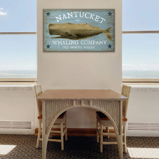 Nantucket Whaling Company - Wood & Metal Wall Art Wood & Metal Wall Art Suzanne Nicoll