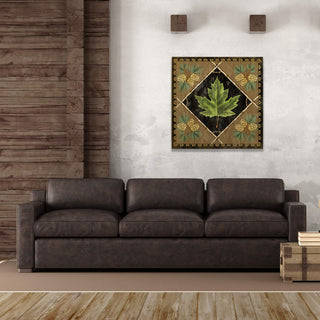 Adirondack Woods: Maple Leaf - Wood & Metal Wall Art