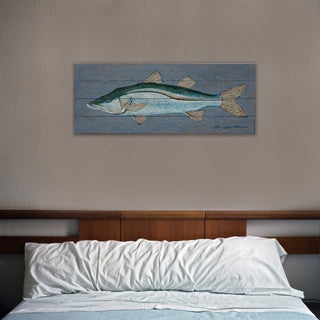 Snook - Wood & Metal Wall Art Wood & Metal Wall Art Shelle Lindholm