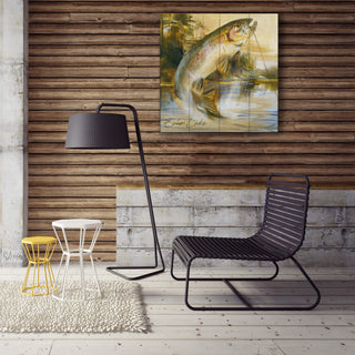 The Art of the Angler - Wood & Metal Wall Art Wood & Metal Wall Art Marilynn Dwyer Mason