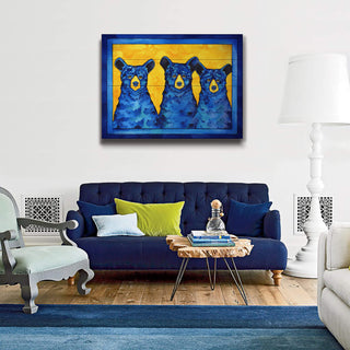 Los Tres Hermanos - Wood & Metal Wall Art Wood & Metal Wall Art Karen Savory