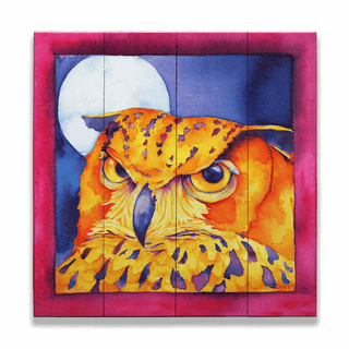 Big, Bad, and Beautiful - Wood & Metal Wall Art Wood & Metal Wall Art Karen Savory