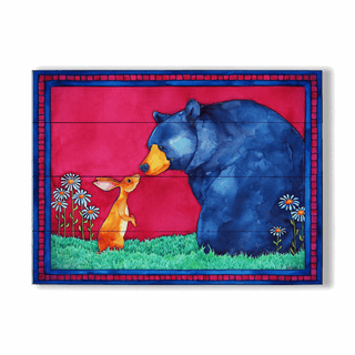 The Scent of Friendship - Wood & Metal Wall Art Wood & Metal Wall Art Karen Savory Wood 23" x 17"