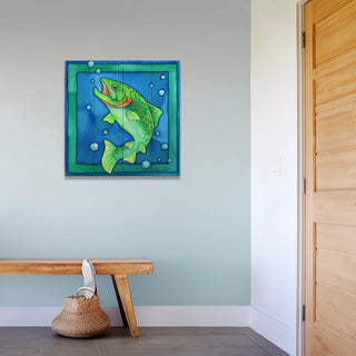 Spring Hatch - Wood & Metal Wall Art Wood & Metal Wall Art Karen Savory