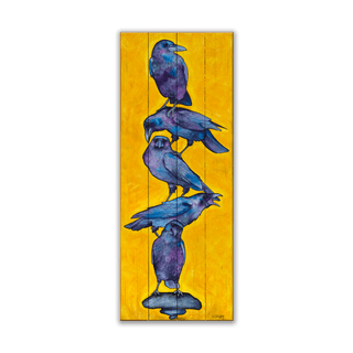 In Balance - Wood & Metal Wall Art Wood & Metal Wall Art Karen Savory