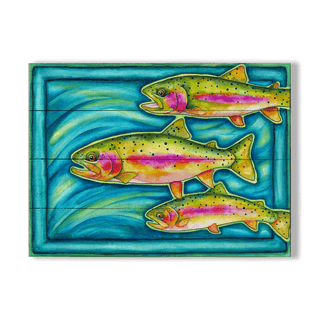 In Deep - Wood & Metal Wall Art Wood & Metal Wall Art Karen Savory