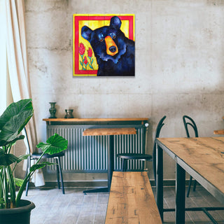 Black Knight - Wood & Metal Wall Art Wood & Metal Wall Art Karen Savory