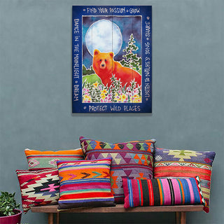 Full Moon Solstice - Wood & Metal Wall Art Wood & Metal Wall Art Karen Savory