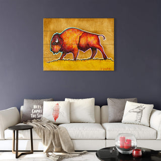 Home On The Range - Wood & Metal Wall Art Wood & Metal Wall Art Karen Savory
