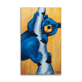 Reaching New Heights - Wood & Metal Wall Art Wood & Metal Wall Art Karen Savory Wood 8" x 14"