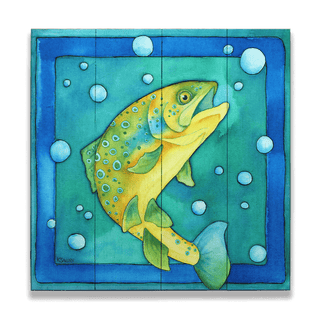 Spring Rising - Wood & Metal Wall Art Wood & Metal Wall Art Karen Savory