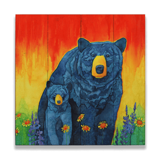 Spring Awakening - Wood & Metal Wall Art Wood & Metal Wall Art Karen Savory Wood 10.5" x 10.5"