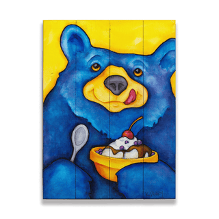 Two Scoops For You - Wood & Metal Wall Art Wood & Metal Wall Art Karen Savory