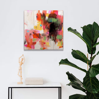 Feelings From Afar- Wood & Metal Wall Art Wood & Metal Wall Art Zoe Ingram
