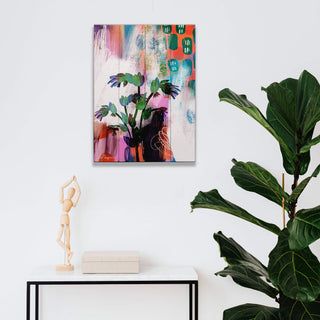 Cerinthe - Wood & Metal Wall Art Wood & Metal Wall Art Zoe Ingram