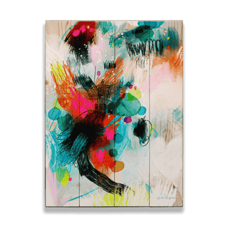Path - Wood & Metal Wall Art Wood & Metal Wall Art Zoe Ingram Wood 9" x 12"